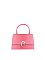 Croc Alligator Flap Satchel
