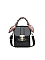 Scarf Handle Croc Satchel