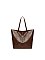 Croc Alligator Tote Bag