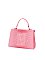 Croc Alligator Flap Satchel