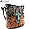 Montana Western Turquoise Cross Laser-cut Cross Body