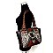 Western Buckle Paisley Pattern Bucket Tote With Wallet