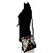 Montana Belt Buckle Paisley Embroidered Cross Body
