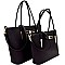 MY6004-LP Bow Accent Twin Tote SET