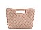 2IN1 FASHION CHECKER DESIGN TOTE BAG AND MINI BAG SET