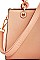 SQUARE SATCHEL WITH LONG STRAP