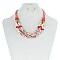STYLISH MULTI LAYER BEADED FASHION NECKLACE SLN0491