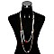 STYLISH 2-LAYER BEADED FASHION NECKLACE SLN0615