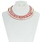STYLISH LAYERED FASHION NECKLACE SET SLN0867