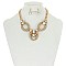 Elegant Style Linked Rhinestone Necklace SLN1144