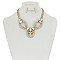 Elegant Style Linked Rhinestone Necklace SLN1144
