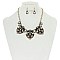 Stylish Rhinestone Fashion Necklace Set SLN1146