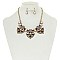 Stylish Rhinestone Fashion Necklace Set SLN1146