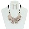 BAR STATEMENT NECKLACE SET MEZN1262