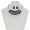TRENDY METAL FASHION NECKLACE SET SLN13461