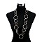 FASHIONABLE ACETATE CHAIN NECKLACE SLN1395