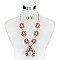 Trendy Statement Squash Blossom Necklace Set SLN1467