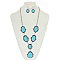 FASHIONABLE WESTERN TQ NECKLACE SET SLN1468