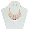 Trendy Metal Trapezoid Necklace Set SLN1555