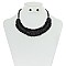 Trendy Rhinestone Collar Necklace Set SLN15581