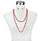 Trendy 8mm Glass Beaded Necklace SLN1886