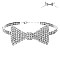 CRYSTAL BOW TIE CHOKER