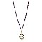 Trendy 32 In 6mm Glass Bead Lanyard SLN1607