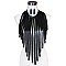 Fashionable Dangly Metal Chain Necklace SLN1749