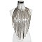 Fashionable Dangly Metal Chain Necklace SLN1749