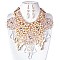 LUX CHUNKY PEARLS AND RHINESTONE NECKLACE SET