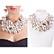 CHUNKY PEARL AND RHINESTONE NECKLACE SET