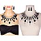 LRG STATEMENT FASHION NECKLACE SET