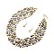 ROUND FLAT LINK NECKLACE SET
