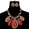 5-DROP ETHNIC INSPIRED NECKLACE SET