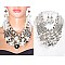 BEADED 7-LINE FASHION NECKLACE SET