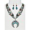 SQUASH BLOSSOM BEADED NECKLACE SET