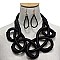 LOOPED ROPE NECKLACE SET