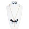 DRAGONFLY PENDANT CHARM NECKLACE SET
