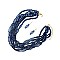 BRAIDED BEAD NECKLACE SET