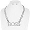 BOSS CHAIN NECKLACE