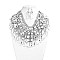 GEM LACED BIB NECKLACE SET