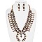 SQUASH BLOSSOM NECKLACE SET