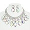 RHINESTONE STATEMENT NECKLACE SET