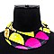 KENTE PATTERN COLLAR NECKLACE