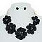 5 FLOWER NECKLACE SET
