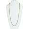 LONG 1 LINE RHINESTONE NECKLACE SET