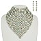 RHINESTONE BIB NECKLACE SET