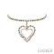 Crystal Heart Choker