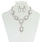 Vintage Style Necklace And Earring Set MEZNBQ72
