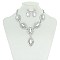 Vintage Style Necklace And Earring Set MEZNBQ72